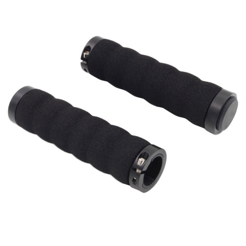 2 pz AG30 Bicicletta MTB Bike Lock-on Comfort Spugna Manubrio Manopole cucite a mano, AG30