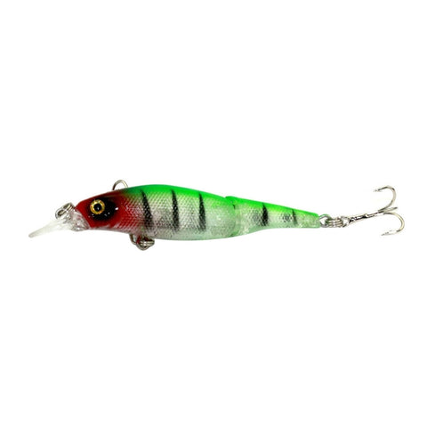 Esche Rigide HENGJIA JM010-X 6# - 8,8 cm, 7,4 g, 2 Sezioni, Gancio