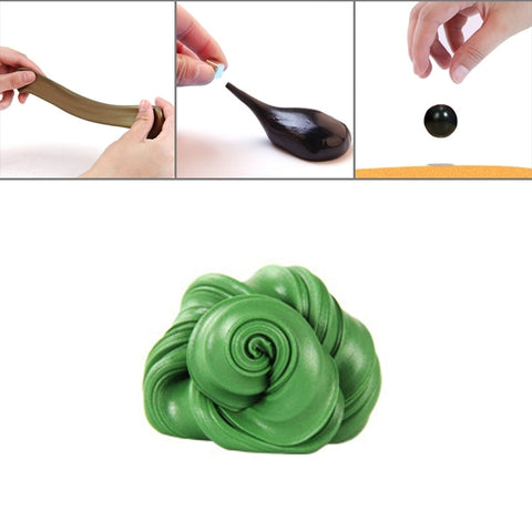 Fai da te Plastilina Melma Gomma magnetica Fango Riduttore di stress Anti-ansia Mastice rimbalzante Argilla magica Giocattolo educativo per bambini e adulti, Grande scatola di ferro Dimensioni: 8x2,5 cm