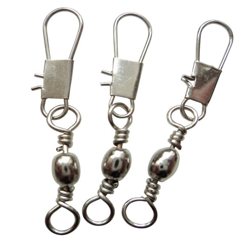 Connettori da pesca 8# con canna girevole e anello elastico di