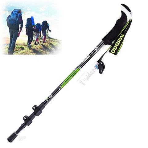 Bastoncini da Trekking KODENOR in Fibra di Carbonio, Pieghevoli e