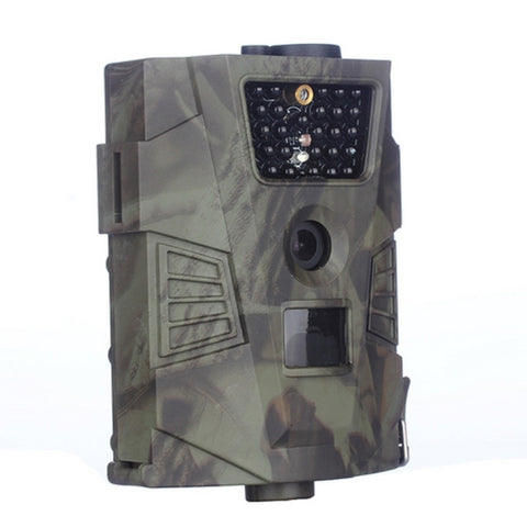 HT-001 1MP IP54 Telecamera da caccia di sicurezza per visione notturna IR impermeabile, programma Novatek96220, grandangolo da 120 gradi, angolo di rilevamento PIR da 100 gradi, HT-001