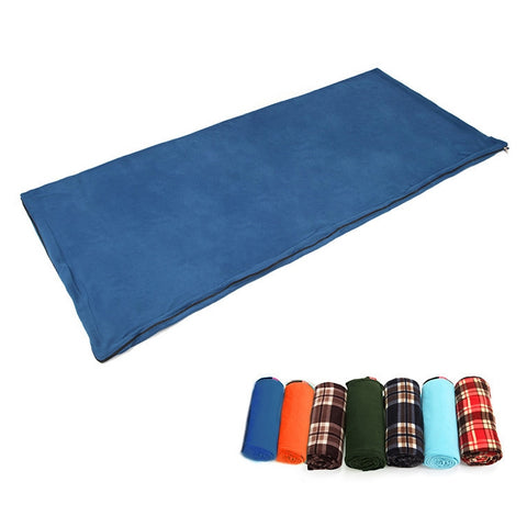 Sacco a Pelo in Pile Aotu AT6109 per Campeggio per Adulti, 180x75 cm,