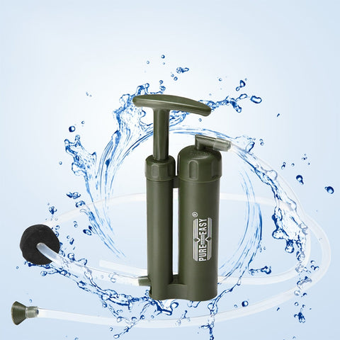 Depuratore d'acqua portatile Aotu AT6630 con filtro per attività