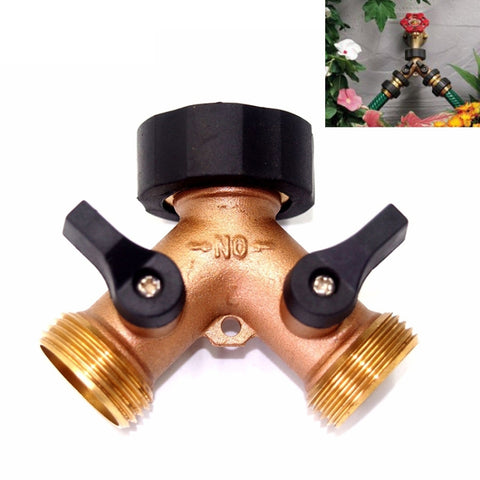 2 connecteurs shunt pour valve du rubinetto de l'eau domestique 2 en 1, connecteur de shnt de vanne de robinet d'eau