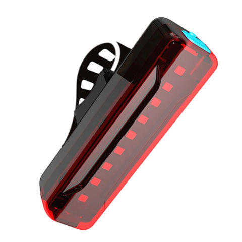 A02 Fanale posteriore per bicicletta Bicicletta da equitazione Motocicletta Auto elettrica LED Mountain bike Spia di sicurezza di ricarica USB (50 ore, scatola colorata), 50 Hours, Color Box