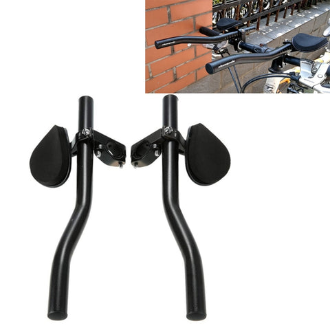 Manubrio da strada TT per manubrio per bicicletta in lega di alluminio SHANMASHI, Handlebar Blue