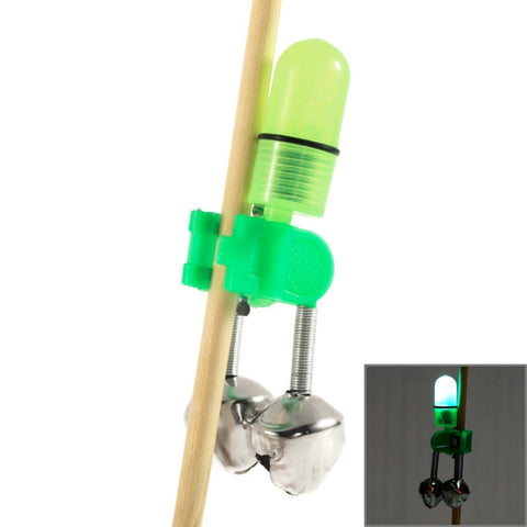 Accessori per Pesca: Campanelli Gemelli con Allarme e Luce LED per