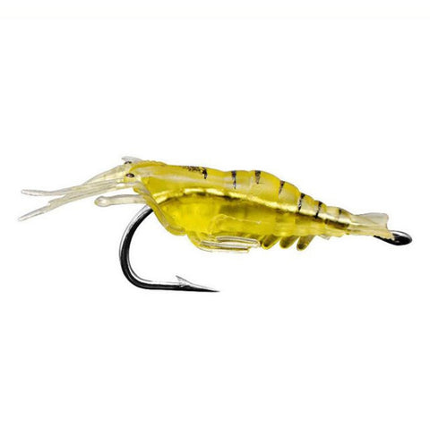 Esche Artificiali Morbide per Gamberetti da Pesca - 4 cm, Vari Colori