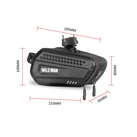Borsa da Ciclismo per Tubo Superiore Anteriore WILD MAN ES7 1.2L -