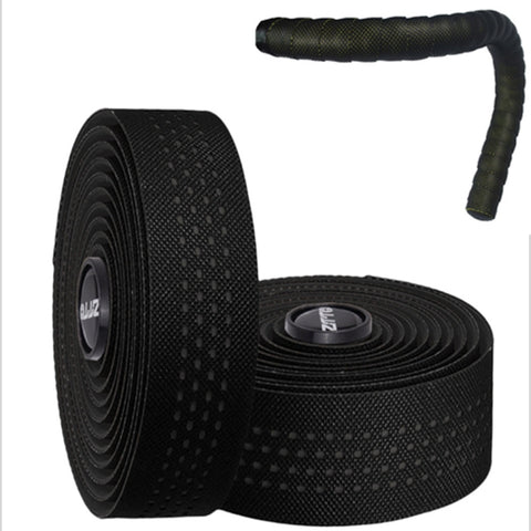 ZTTO Nastro manubrio per bici da strada Antiscivolo Anti-vibrazione Pelle PU Traspirante Resistente all'usura