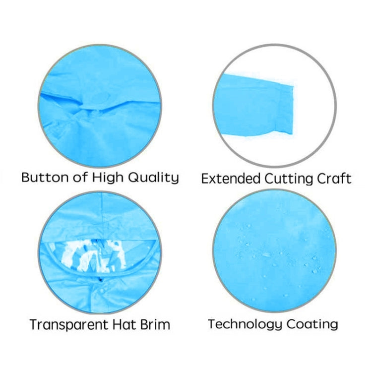 Impermeabile per bambini con design dinosauro - Taglia L