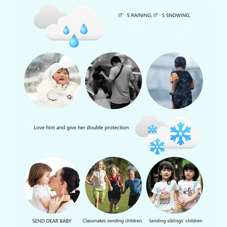 Impermeabile per bambini con design dinosauro - Taglia L