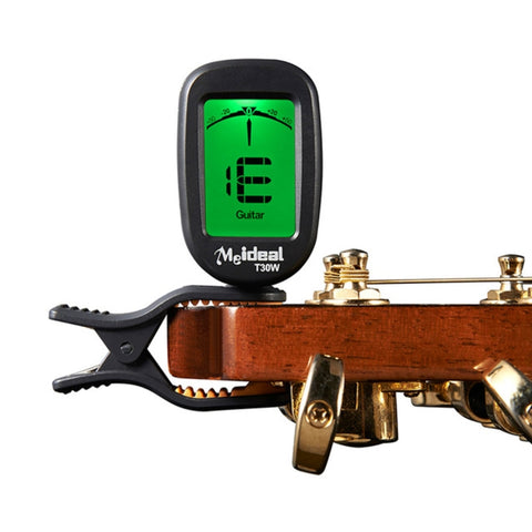 Accordatore Clip-on Cromatico per Chitarra, Basso, Banjo, Violino e