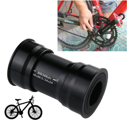 Movimento centrale BB386 EVO Press Fit Style adapté pour VTT SHIMANO, Prowheel, SRAM GXP de 86,5 mm, BB386