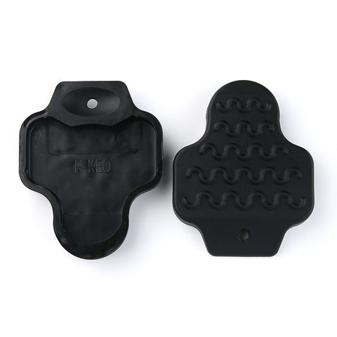 Une paire de protections d'ouverture par tachette en gomme pour LOOK KEO, LOOK KEO