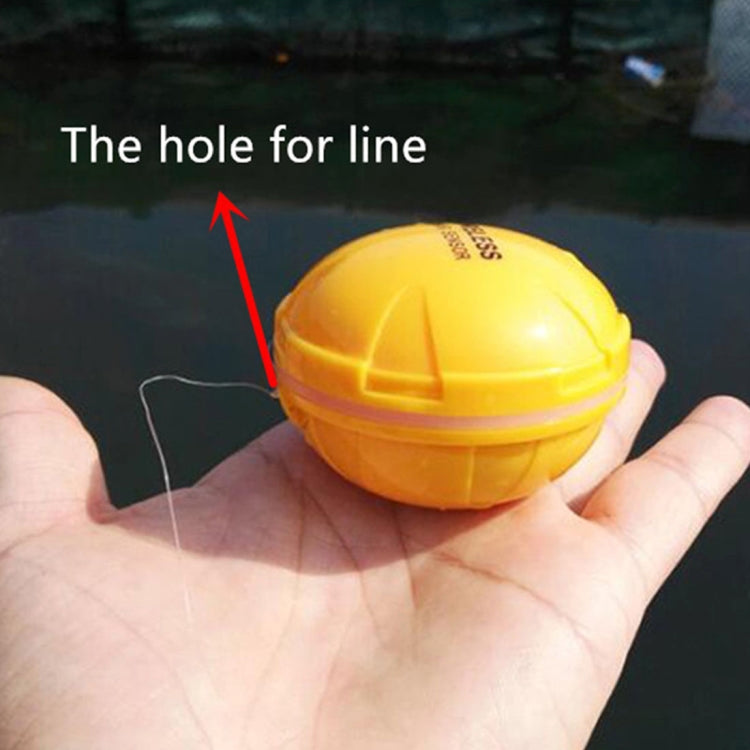 Rilevatore di pesci Bluetooth Sensore sonar 125KHz Localizzatore di profondità 0,6-36 m Allarme per ricerca pesci per telefoni cellulari iOS e Android, Operating Range: 0.6-36m