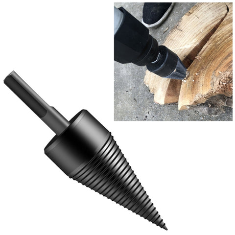 Trapano domestico per taglialegna domestico Trapano elettrico a cono diviso in legno con gambo rotondo da 42 mm, 42mm Round Shank