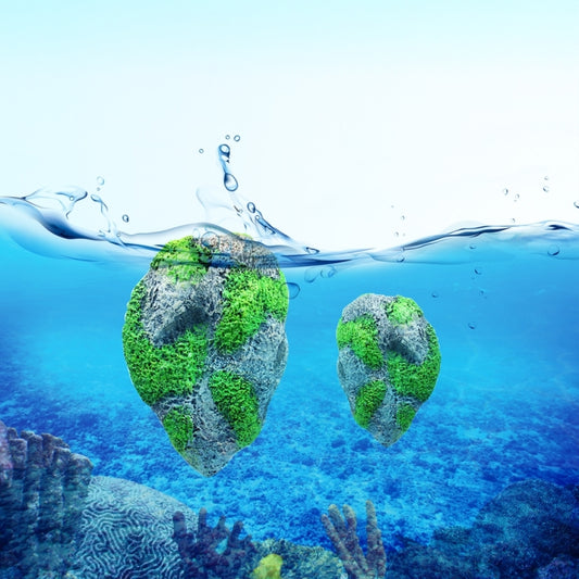 Pomice Galleggiante per Acquario - Pietra Sospesa Artificiale,