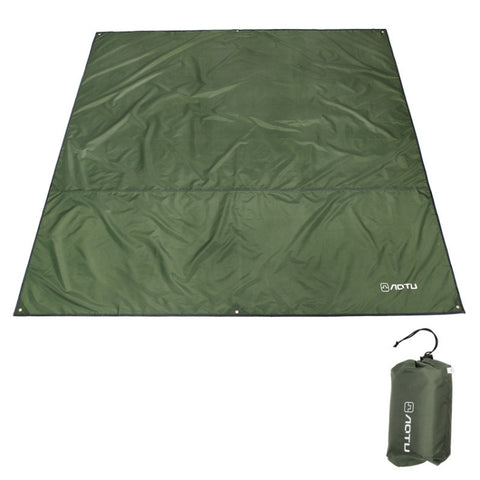 Tappetino da spiaggia per picnic da campeggio all'aperto in tessuto Oxford AOTU AT6220, dimensioni: 220 x 180 cm, 220 x 180cm