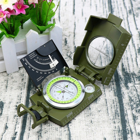 Bussola Prismatica Tascabile GoldGood K4074 per Viaggi Militari con