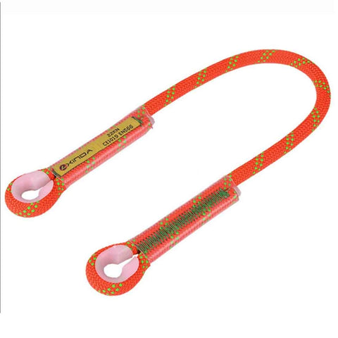 Sicurezza all'aperto Arrampicata su roccia Discesa in corda doppia Alpinismo Corda di protezione anticaduta, Lunghezza: 60 cm, Length: 60cm