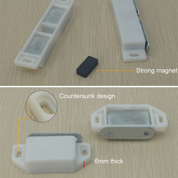 accessori-magnetici-per-libreria-e-armadio-50-pezzi-in-plastica - immagine 4