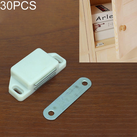 Accessori Magnetici per Librerie e Armadi - 30 Pezzi, Plastica,