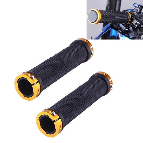OQSPORT 2 pz Manopole per Bici Manopole per Manubrio Antiscivolo per Biciclette MTB con Chiusura Bilaterale a Canna Dritta, OQSPORT, 801
