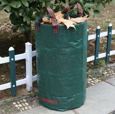 Sacchetti per foglie cadute da giardino in PP da 32 galloni, 120 litri, Sacchetti per rifiuti verdi, dimensioni: 45 cm x 76 cm, 120L