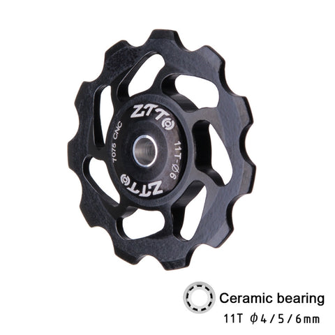 Accessoires pour vélo avec coussinets en céramique pour dérailleur pour vélo ZTTO 11T 4/5/6 MM