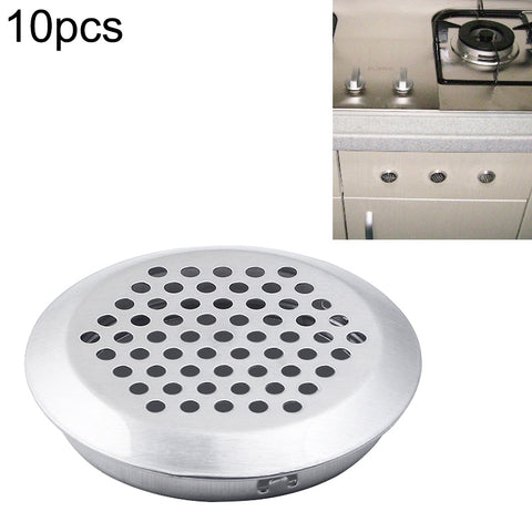 Griglia di Ventilazione Rotonda in Acciaio Inossidabile 25 mm - 100