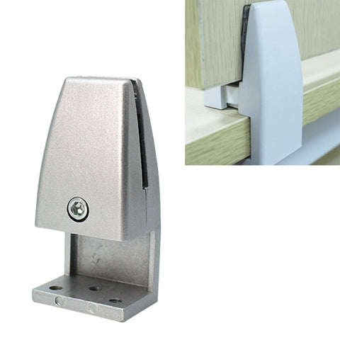 Clip per divisorio da scrivania in alluminio L Shape - Set di 3 pezzi