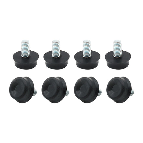 Stub di supporto per viti per mobili con poggiapiedi regolabile da 100 pezzi, M6x12, M6x12