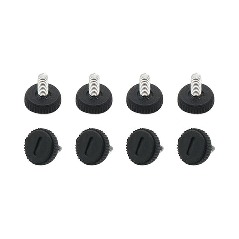 Stub di supporto per viti per mobili con poggiapiedi regolabile da 100 pezzi, M6x14, M6x14