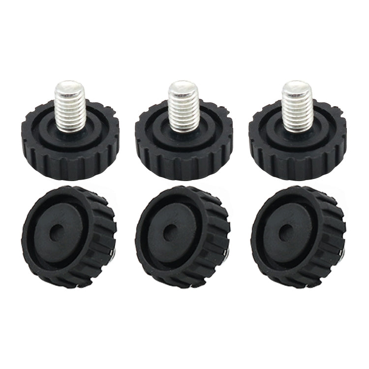 Set di 70 Supporti per Viti M8x13 con Poggiapiedi Regolabile – Stub di Supporto per Mobili