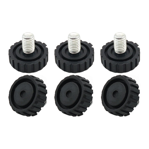 Set di 70 Supporti per Viti M8x13 con Poggiapiedi Regolabile – Stub di Supporto per Mobili