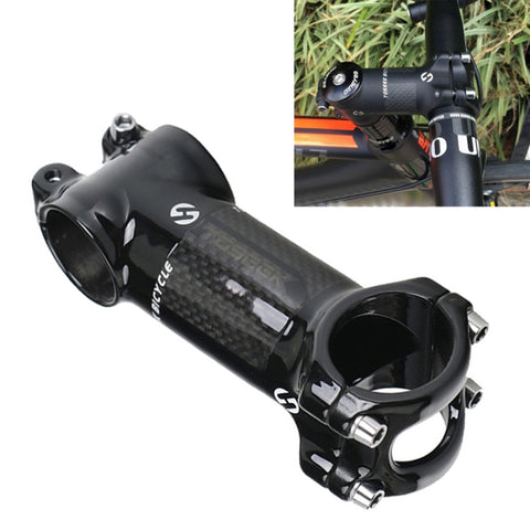 Rubinetto riser per manubrio ultraleggero per mountain bike da strada TOSEEK, dimensioni: 6 gradi, 110 mm (lucido), 6 Degree, 110mm