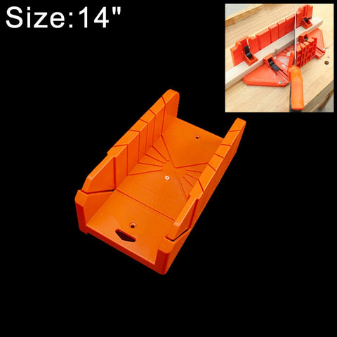 Troncatrice addensata da 14 pollici Armadi multifunzione Utensili manuali per la lavorazione del legno Casa Fai da te Lavorazione del legno Seghe a mano Scatola fissata, 14 Inch Thicken