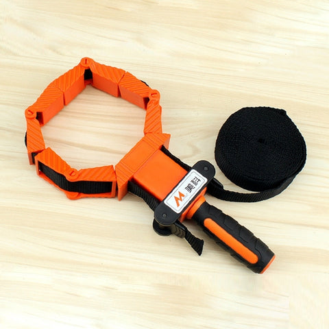 4 metri di materiale puro in nylon clip per bendaggio clip multifunzione tipo clip rilegatura ad angolo multilaterale morsetto per utensili per la lavorazione del legno, Woodworking Tool Clamp - Novalix Store