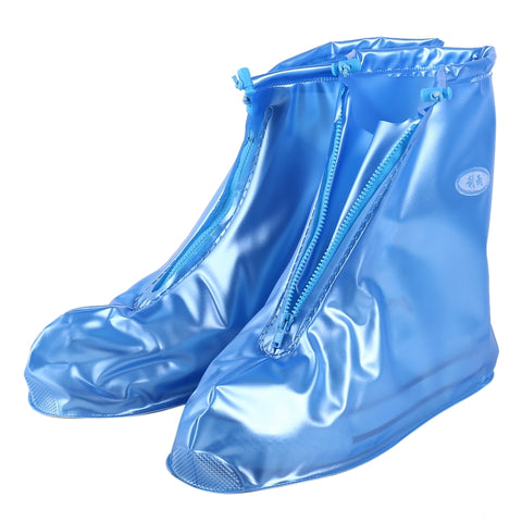 Copriscarpe con suola spessa impermeabile antiscivolo in PVC moda Taglia: M, Size: M