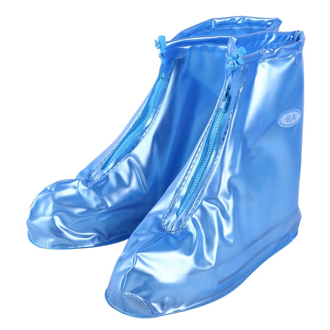 Copriscarpe con suola spessa impermeabile antiscivolo in PVC moda Taglia: M, Size: M