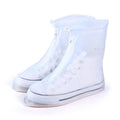 Fashion PVC Non-slip Waterproof Thick-soled Shoe Cover Size: L, Size: L