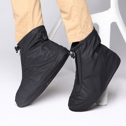 Copriscarpe impermeabili antiscivolo in PVC - Taglia L