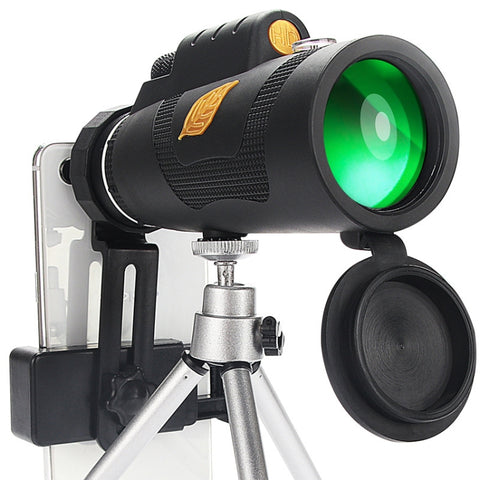 Telescopio Monoculare Moge 12x50 HD – Visione Notturna Professionale con Treppiede