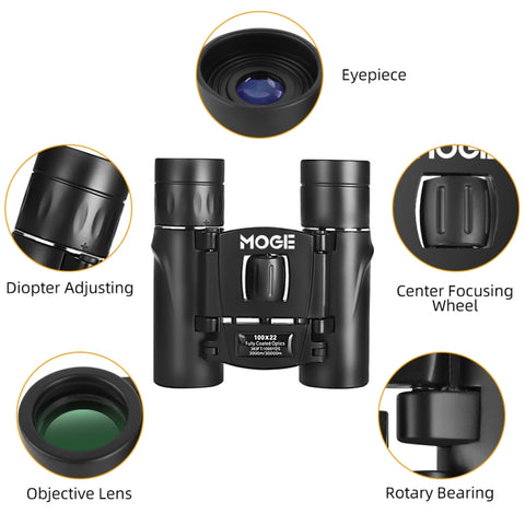 Binocolo professionale Moge 100x22 HD per esterni