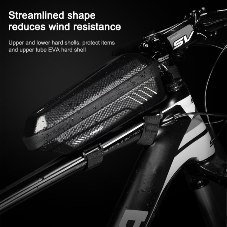 WILD MAN E5 Borsa anteriore impermeabile Borsa per tubo per bicicletta MTB di grande capacità Accessori per l'equitazione, E5