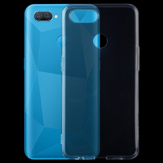 Per OPPO A12 Custodia protettiva in TPU trasparente ultrasottile da 0,75 mm, For OPPO A12