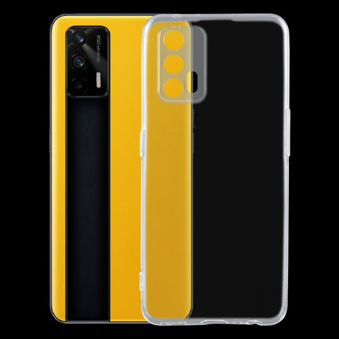 Per OPPO Realme GT 5G Custodia protettiva morbida in TPU trasparente ultrasottile da 0,75 mm, For OPPO Realme GT 5G