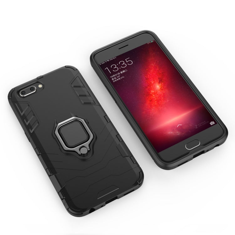 Custodia antiurto in PC e TPU per OPPO R11 con supporto ad anello